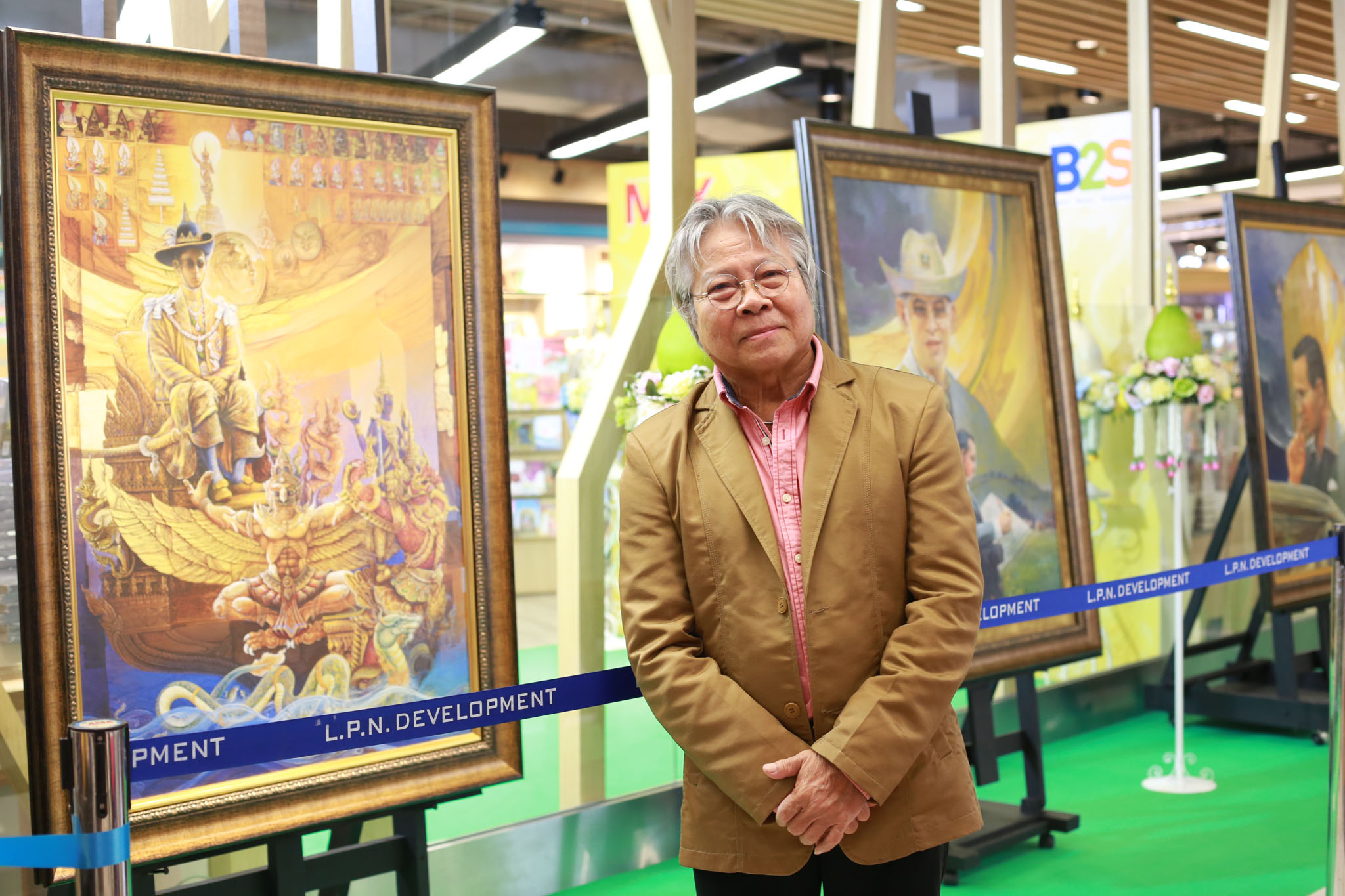 “ชูศักดิ์ วิษณุคำรณ” ศิลปินผู้สร้างสรรค์ภาพวาดในหนังสือ “ความภักดีแห่งศรัทธา”