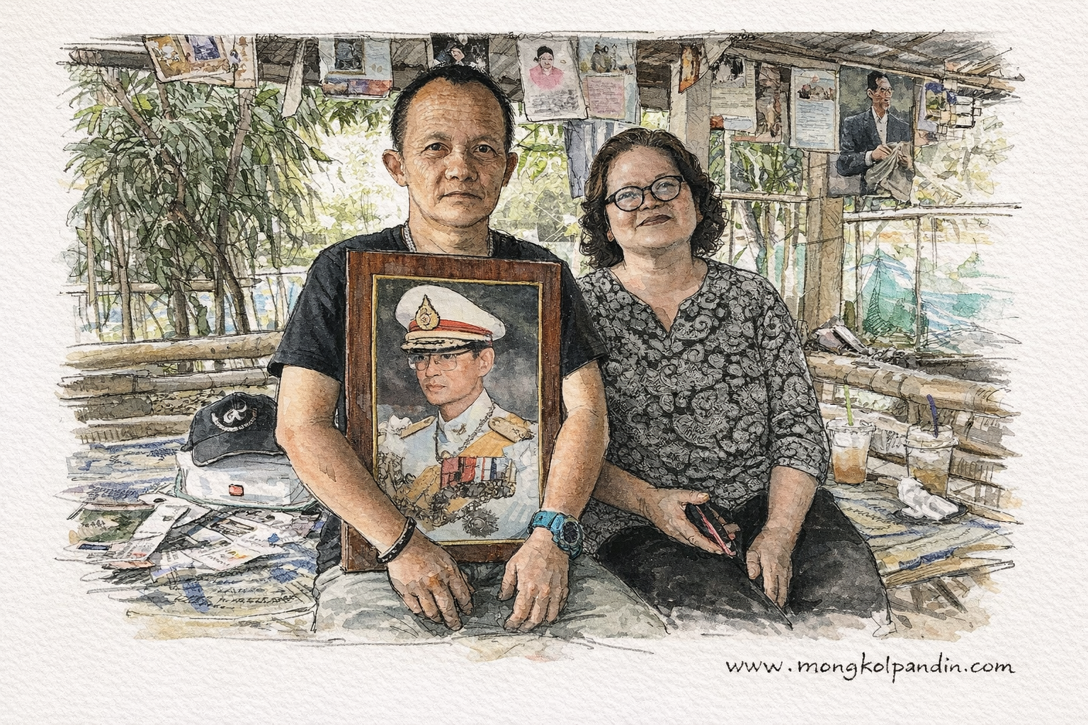 สะสมนาน ๓๐ ปี … หนุ่มดาวน์ซินโดรมเก็บรูป ‘ในหลวง ร.๙’ ติดล้นบ้าน