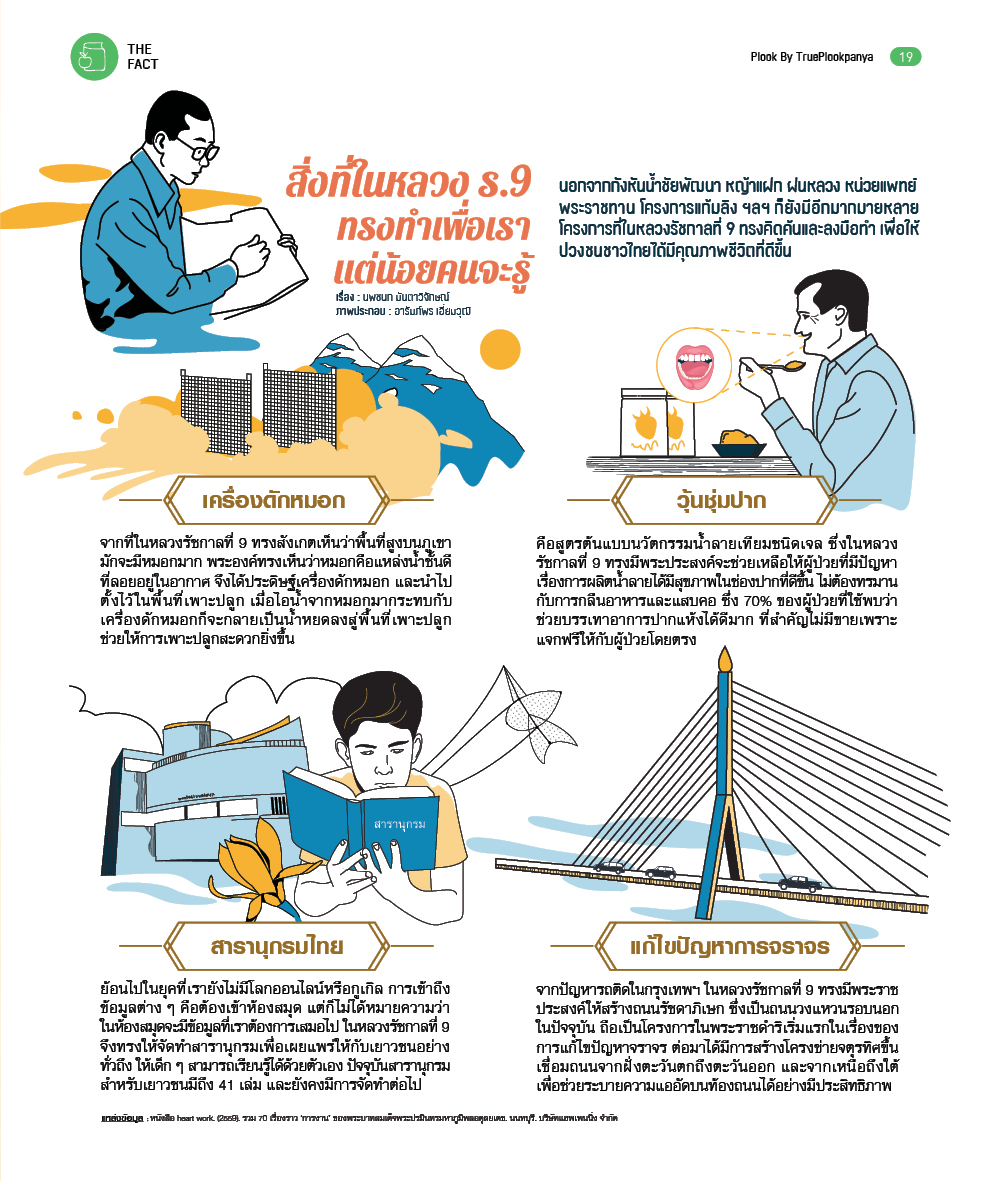 สิ่งที่ในหลวง ร.๙ ทรงทำเพื่อเรา แต่น้อยคนจะรู้