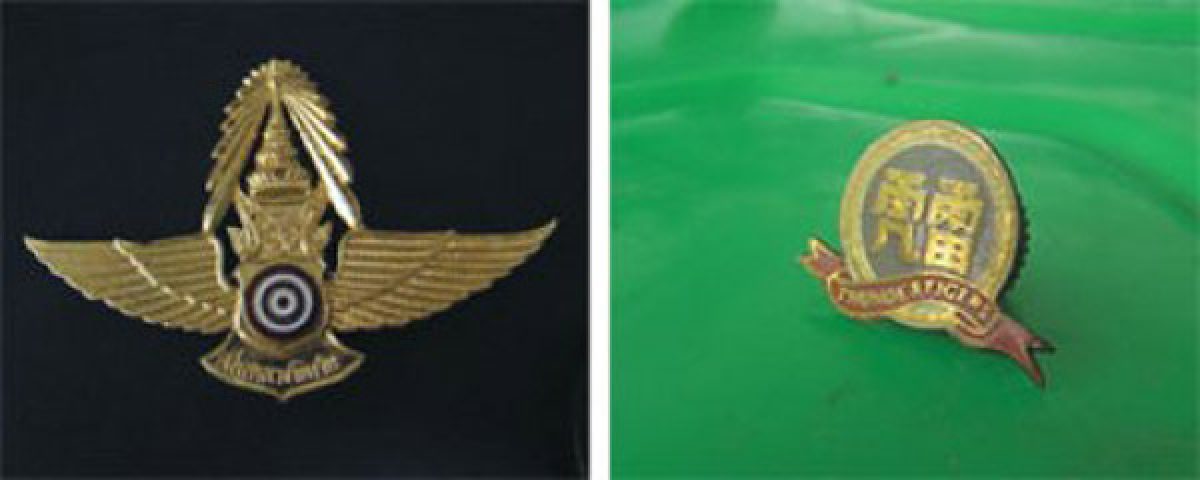 เข็มที่ระลึกของฝูงบินไทเกอร์เจ็ต